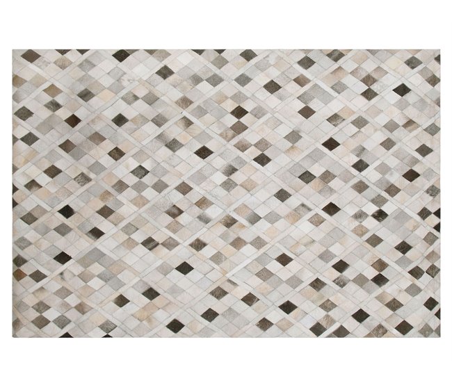 Beliani Pelos curtos HIRKA 140x200 Cinza