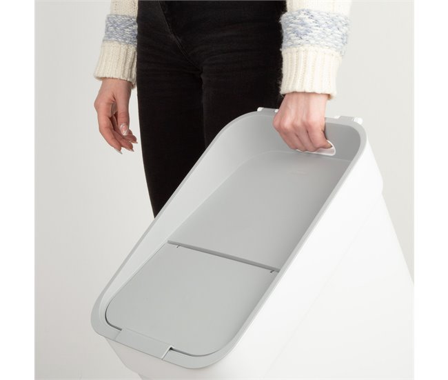 Curver Contentor de reciclagem Ready To Collect 30L Branco