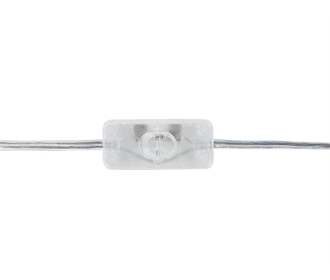 Beliani Candeeiro de mesa OKARI Branco