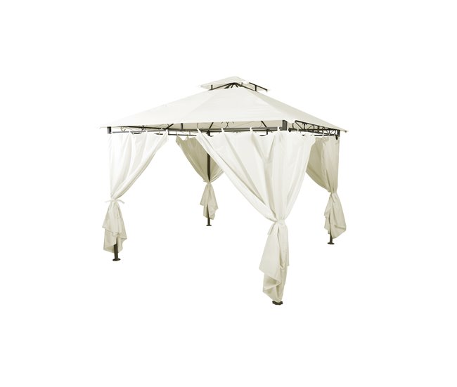 Pérgola CIRA 283x300x300cm cor bege Bege