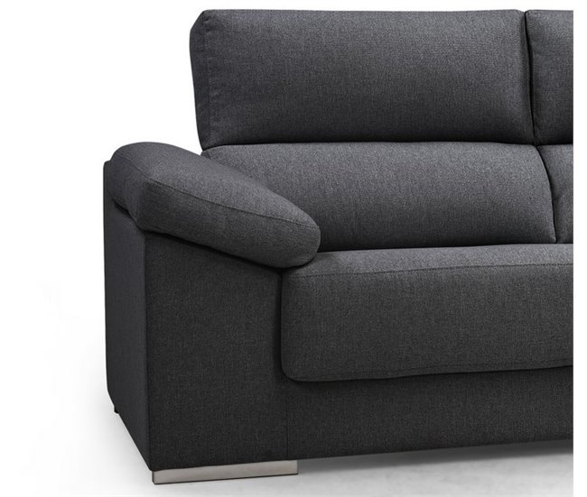 Chaise longue NOEMI Antracite