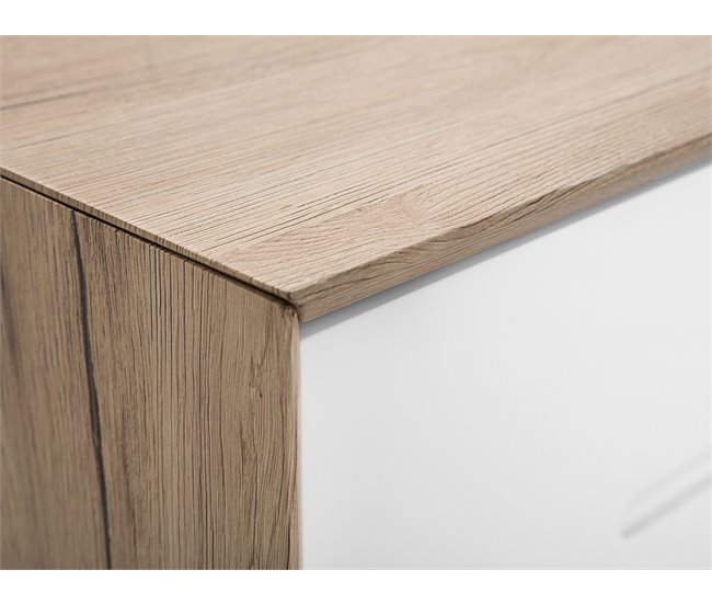 Beliani Mesa de TV FORESTER 150 Branco