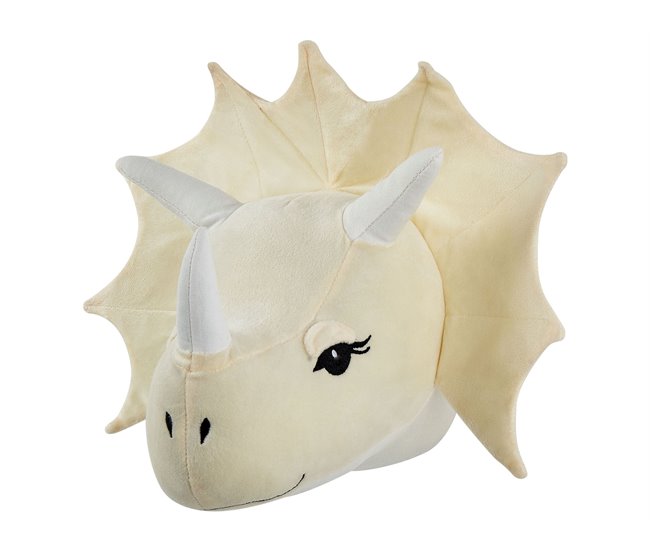 Beliani Decoração de parede REXX Branco/ Bege