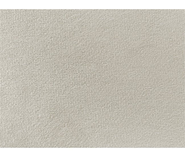 Beliani Cama com armazenamento Veludo VINCENNES 167x214 Branco/ Bege