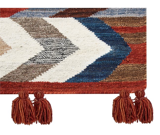 Beliani Kilim KANAKERAVAN 160x230 Multicor