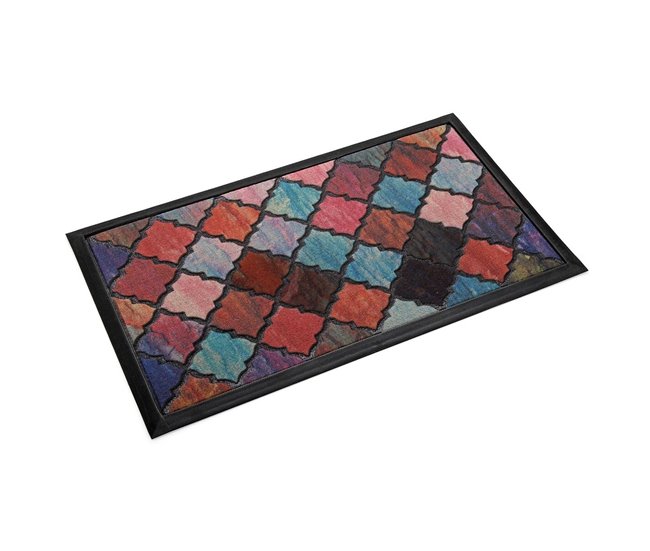 Tapete Versa Termoplástico Fibra de coco 40 x 2 x 70 cm