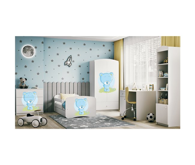 Arca com 3 gavetas Kocot Kids Babydream Bear Branco