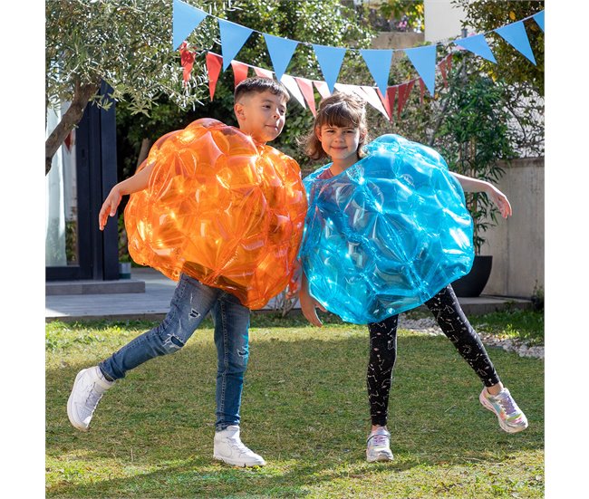 Bola Insuflável Gigante Para-Choques Azul