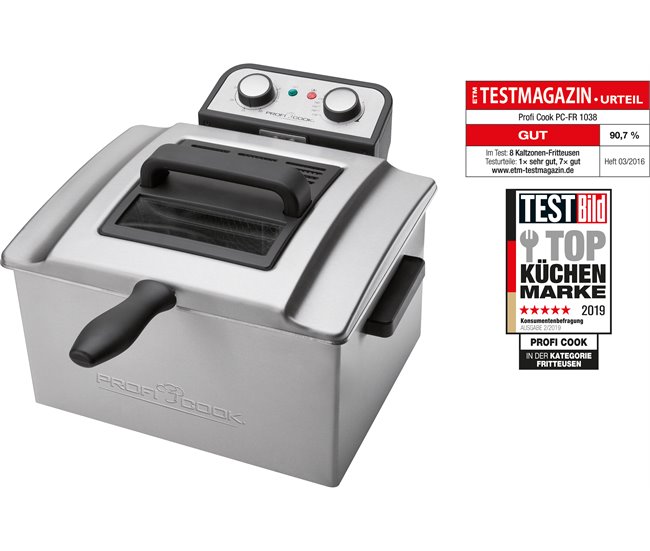 Fritadeira Proficook FR 1038 Preto