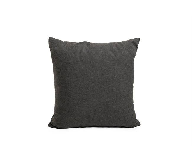 Almofada LISO algodão 45x45cm Cinza Escuro