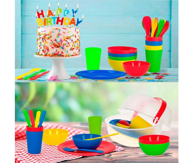 Conjunto de piquenique Multicor