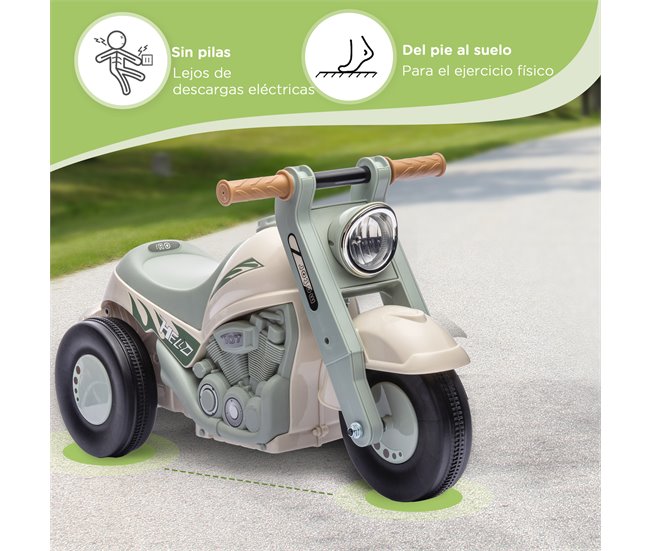 Carro Andador Plastico e Metal AIYAPLAY Cru