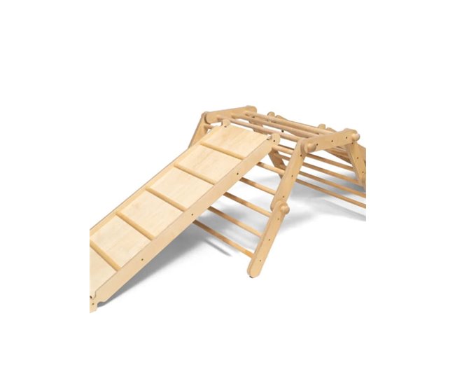 Estrutura de escalada modificável fipitri de 5 segmentos - 2 rampas