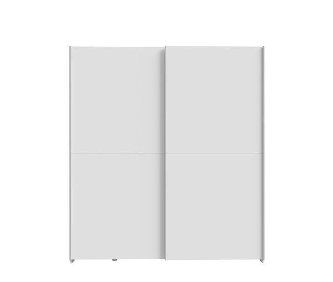Roupeiro MANDALORE II portas deslizantes branco Branco