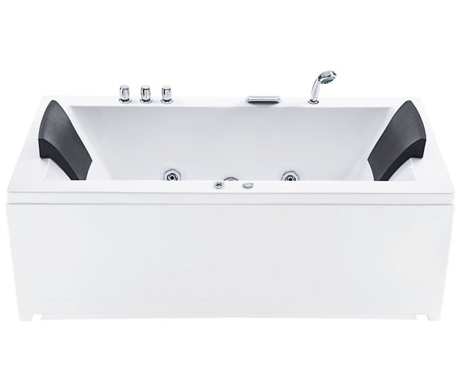 Beliani Banheira de interior VARADERO 90x183 Branco
