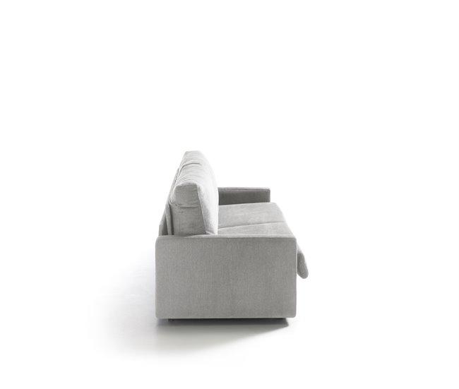 Sofá cama de 2 lugares AVA cinzento Cinza