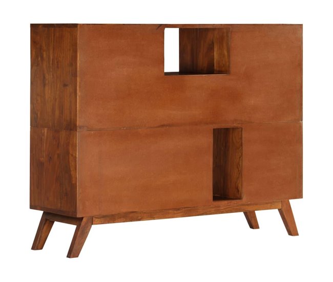 Aparador console armário unidade de armazenamento Castanho