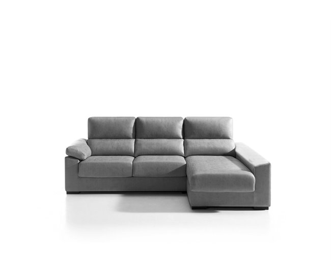 Chaise longue BEA Cinza Claro