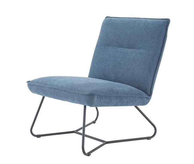 Cadeirão decorativo LEO Azul