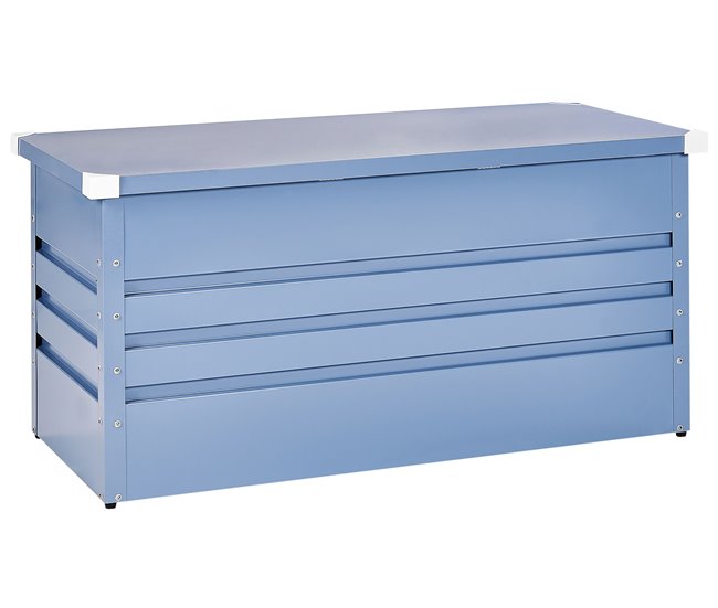 Beliani Caixa de arrumação CEBROSA 132 Azul