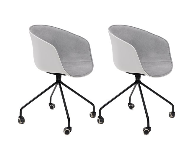 Lote de 2 poltronas cute wheels