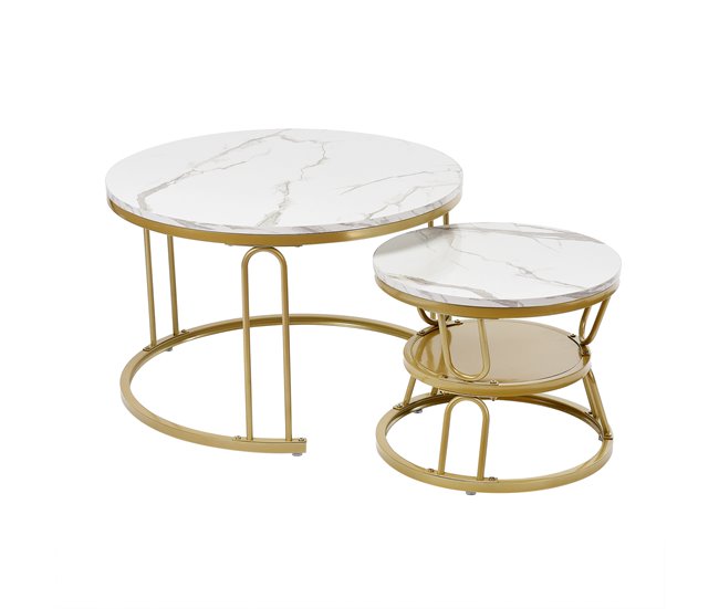 Mesa de centro, mesa auxiliar, mesa auxiliar 70x70 Branco