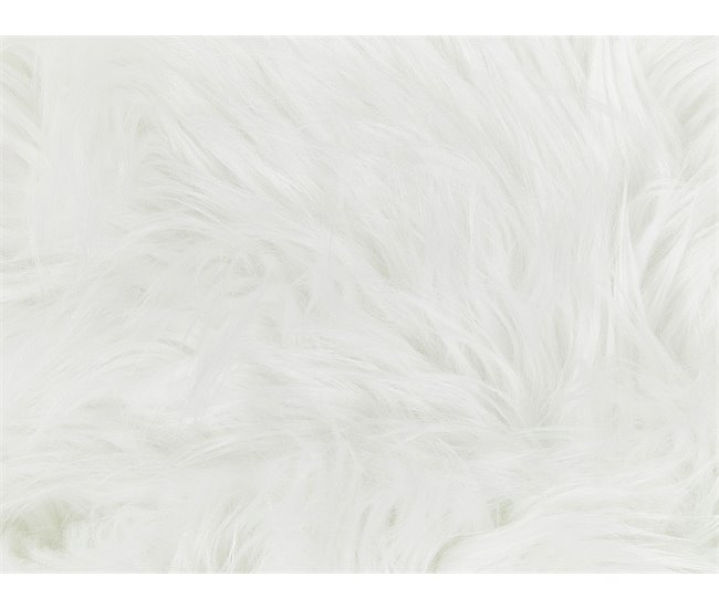 Beliani Decoração em pele de ovelha MAMUNGARI 60x180 Branco