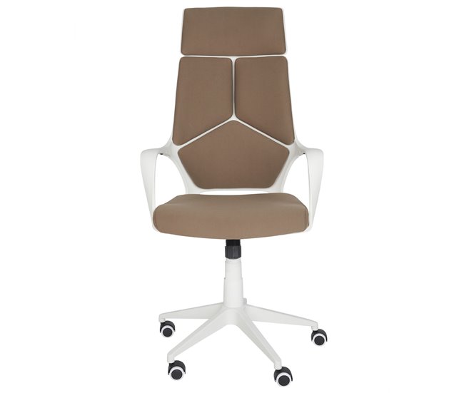 Beliani Cadeira de escritório DELIGHT Castanho