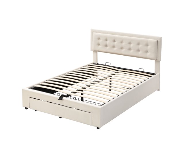 Cama com arrumação 200x140