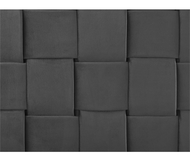 Beliani Cama Veludo LIMOUX 167x213 Azul Marino