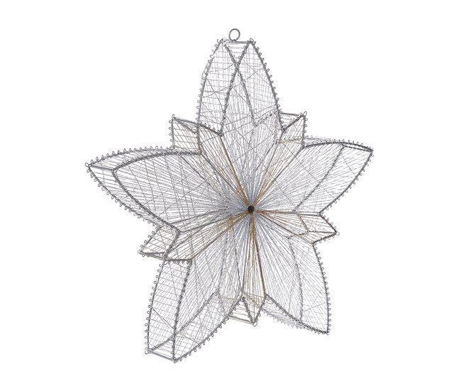Beliani Decoración LED HOFSOS Cinza