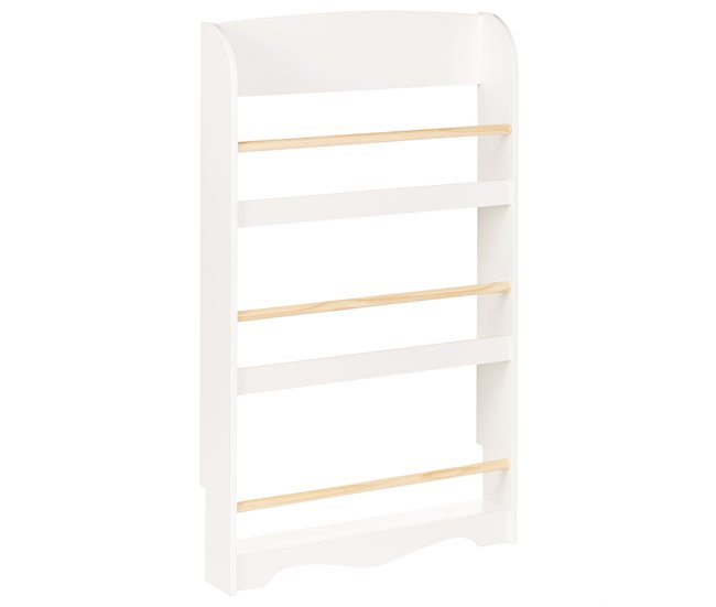 Beliani Estante LILOET 60 Branco