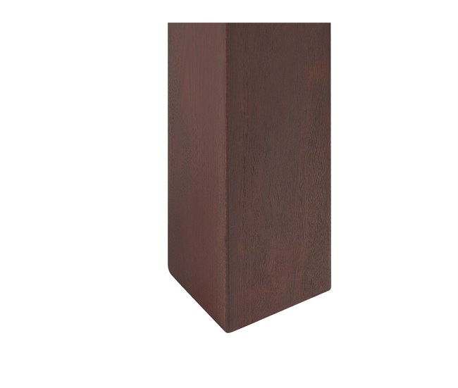 Beliani Mesa de refeição TUSCANIA Castanho