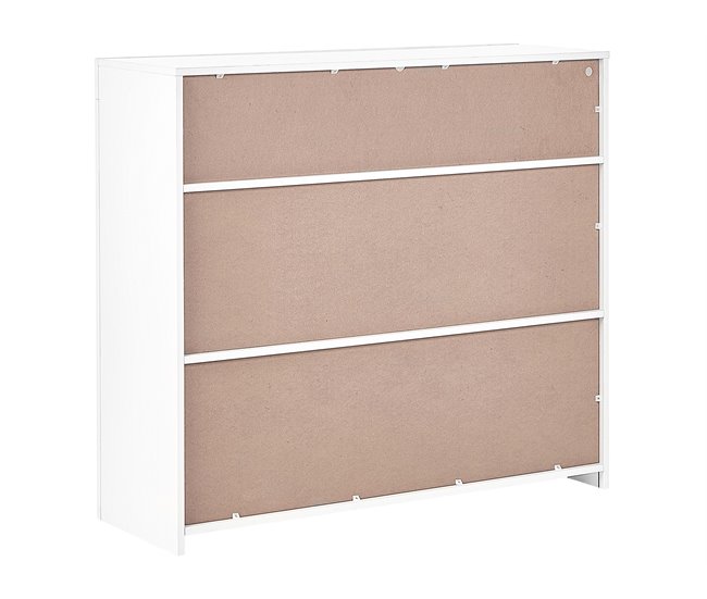 Beliani Aparador MDF COVINA Branco