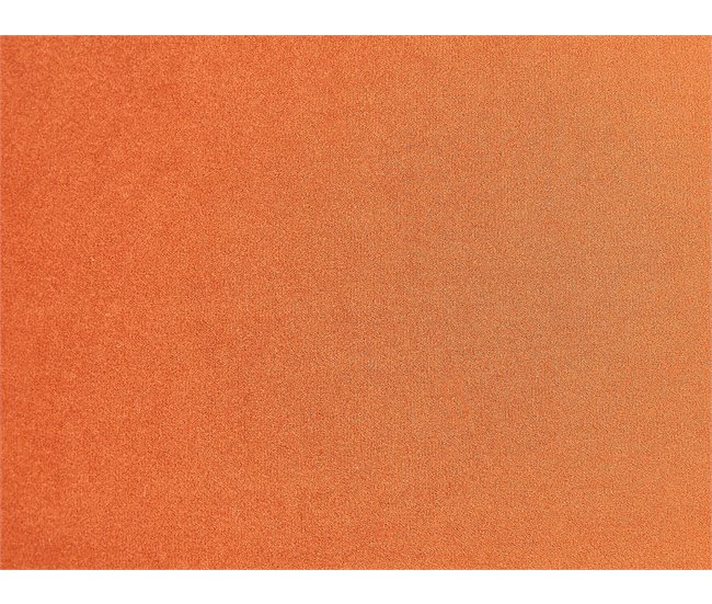 Beliani Chaise longue à direita Veludo LE CRAU Laranja