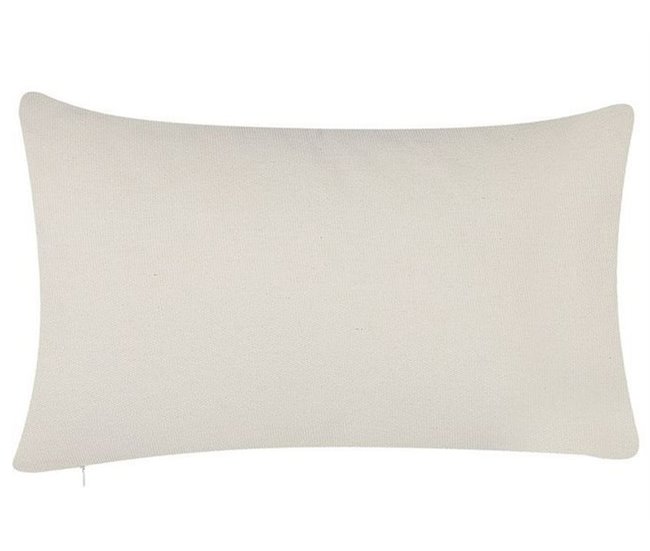Beliani Almofada decorativa NIEREMBERGIA Bege