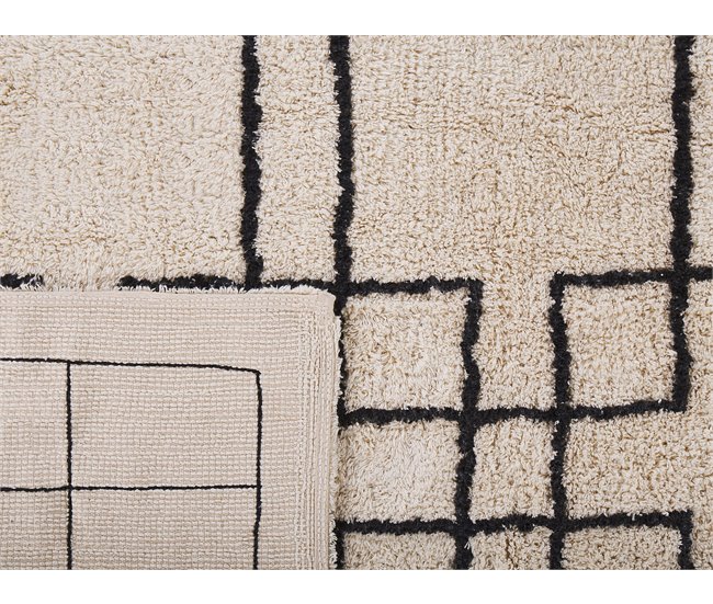 Beliani Pelos curtos TURHAL 80x150 Bege