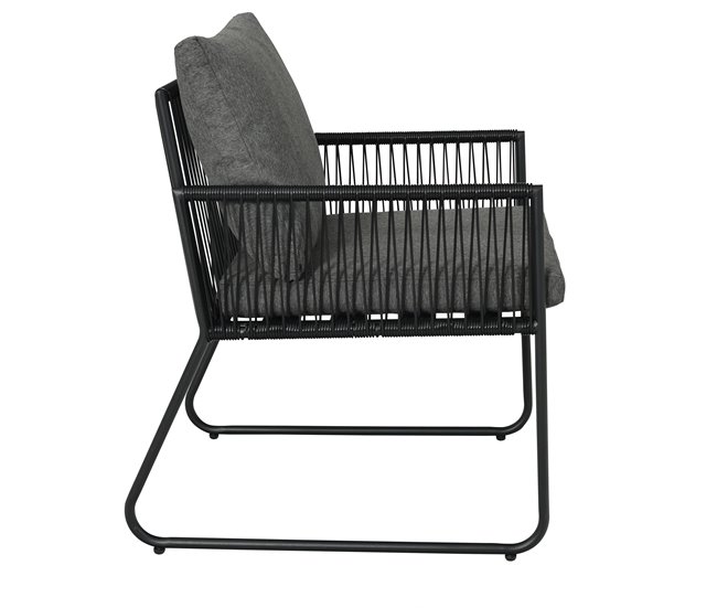 Set de jardim KELLY cor cinza escuro Cinza Escuro