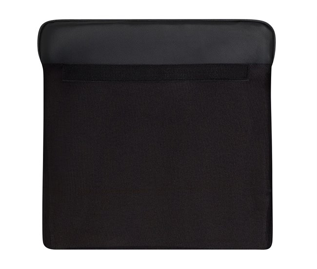Beliani Poltrona CHESTERFIELD Preto