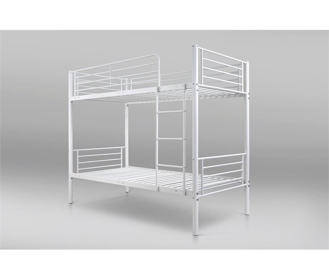 Beliche Duplo Metal 90cm 98x201 Branco