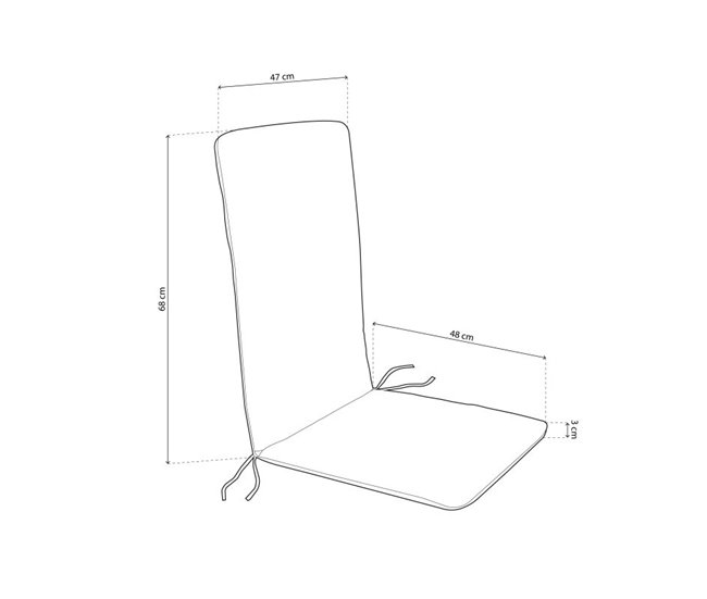Almofada reversível para poltrona 47x38 Verde Escuro
