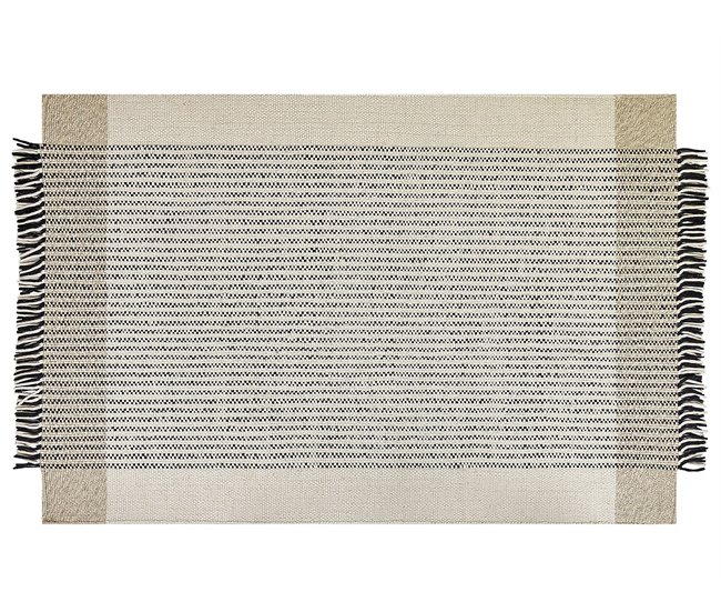 Beliani Entrelaçado DIVARLI 140x200 Bege
