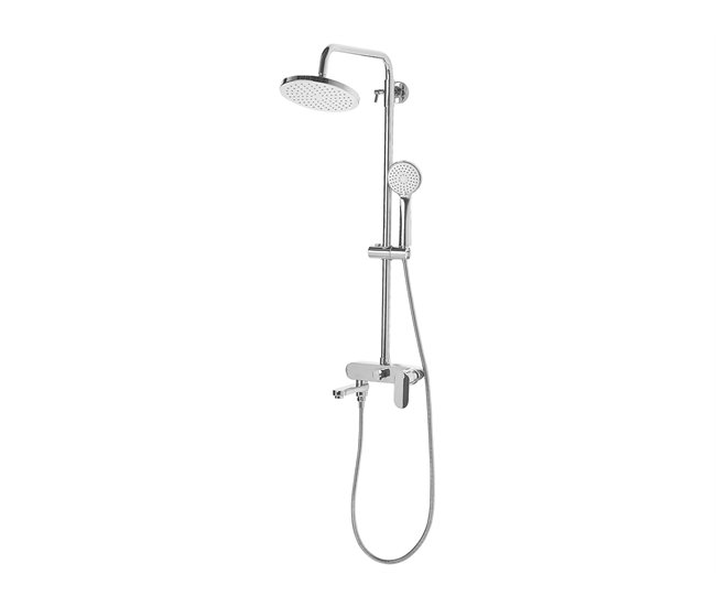 Beliani Conjunto de duche GURARA 23x36 Branco