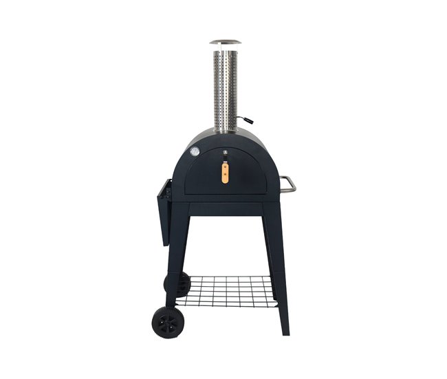 Forno de pizza a carvão para exterior - Giulia - Preto