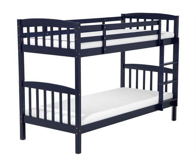 Beliani Beliche Pinho REVIN 87x208 Azul Marino