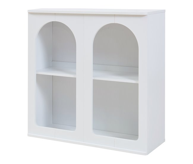 Aparador Trorhun MDF [en.casa] 80 Branco