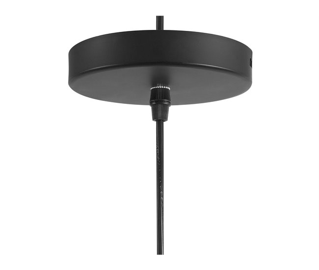Beliani Candeeiro de tecto FRASER Preto