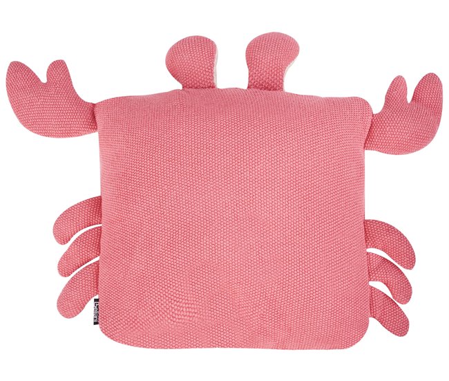Beliani Almofada decorativa JARGALLI Rosa