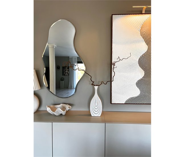 Beliani Jarro decorativo THAPSUS Branco