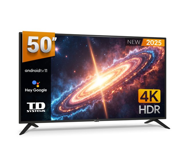 Televisor smart tv 50 polegadas - td systems prime50c20gle